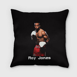 Подушка квадратная Roy Jones, цвет: 3D-принт