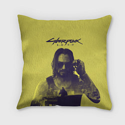 Подушка квадратная Cyberpunk 2077