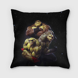 Подушка квадратная Battletoads, цвет: 3D-принт
