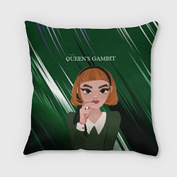 Подушка квадратная Queens Gambit Ход Королевы
