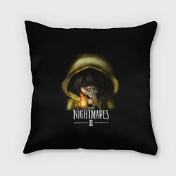 Подушка квадратная Little Nightmares 2 Тссс