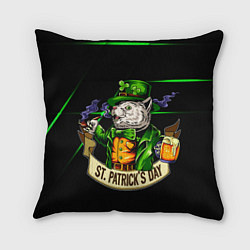 Подушка квадратная Saint Patricks Day, цвет: 3D-принт