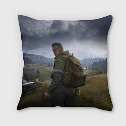 Подушка квадратная DAYZ POSTER ДЕЙЗИ ПОСТЕР Z