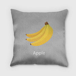 Подушка квадратная Banana, цвет: 3D-принт