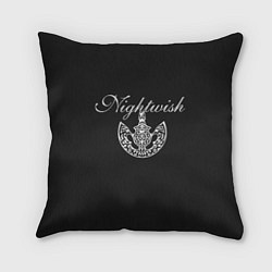 Подушка квадратная Nightwish, цвет: 3D-принт