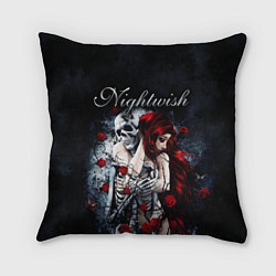 Подушка квадратная NIGHTWISH, цвет: 3D-принт