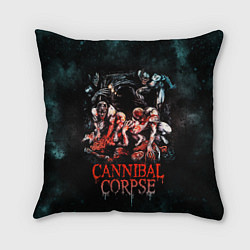 Подушка квадратная Cannibal Corpse