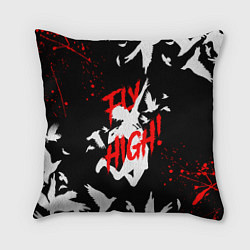 Подушка квадратная HAIKYU ВОЛЕЙБОЛ