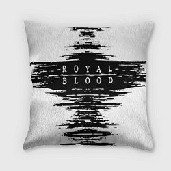 Подушка квадратная Royal blood, цвет: 3D-принт