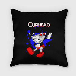 Подушка квадратная Cuphead