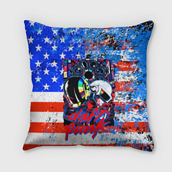 Подушка квадратная Daft Punk american dream