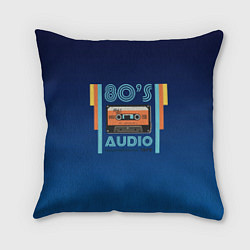 Подушка квадратная 80s audio tape