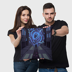 Подушка квадратная Solo Leveling, цвет: 3D-принт — фото 2