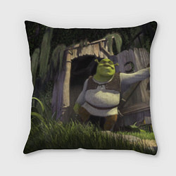 Подушка квадратная Shrek: Somebody Once Told Me