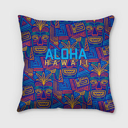 Подушка квадратная ALOHA HAWAII АЛОХА ГАВАЙИ