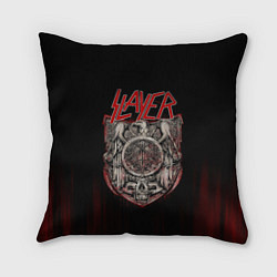 Подушка квадратная Slayer, цвет: 3D-принт