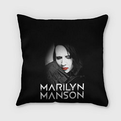 Подушка квадратная MARILYN MANSON