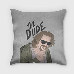 Подушка квадратная The Dude