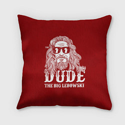 Подушка квадратная Dude the Big Lebowski