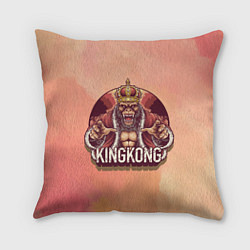 Подушка квадратная Конг, цвет: 3D-принт