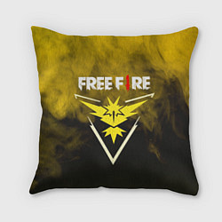 Подушка квадратная FREEFIRE YELLOW SMOKE Z