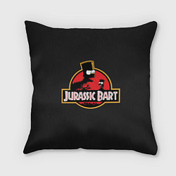 Подушка квадратная Jurassic Bart