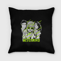 Подушка квадратная Nevermind, цвет: 3D-принт