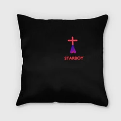 Подушка квадратная STARBOY - The Weeknd, цвет: 3D-принт