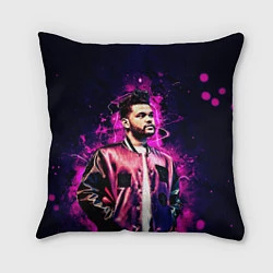 Подушка квадратная The Weeknd, цвет: 3D-принт