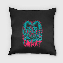 Подушка квадратная Slipknot Monster, цвет: 3D-принт