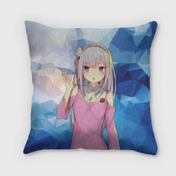 Подушка квадратная Emilia&Rem, цвет: 3D-принт
