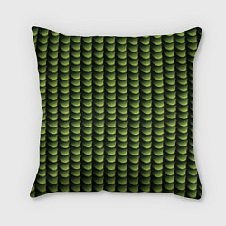 Подушка квадратная Digital bamboo, цвет: 3D-принт