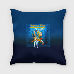 Подушка квадратная Король и Шут Бунт на корабле, цвет: 3D-принт