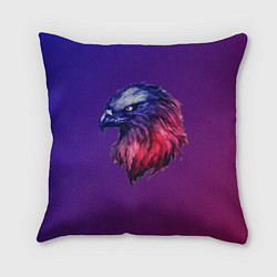 Подушка квадратная Вольная птица, цвет: 3D-принт