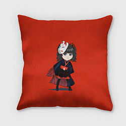 Подушка квадратная Sweet Moa, цвет: 3D-принт