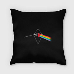 Подушка квадратная No mens sky x Pink Floyd, цвет: 3D-принт