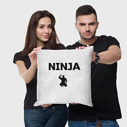 Подушка квадратная Ninja, цвет: 3D-принт — фото 2