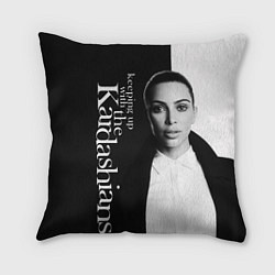Подушка квадратная Ким Кардашьян