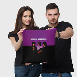 Подушка квадратная Shades of Deep Purple, цвет: 3D-принт — фото 2