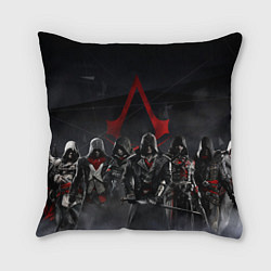 Подушка квадратная All Assassins, цвет: 3D-принт