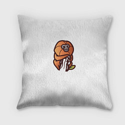 Подушка квадратная Обезъяна, цвет: 3D-принт