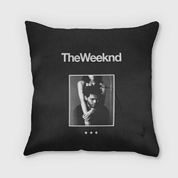 Подушка квадратная Эйбл с подругой The Weekend