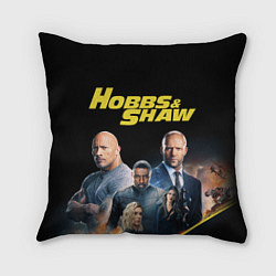 Подушка квадратная Hobbs & Shaw