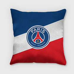 Подушка квадратная Paris Saint-Germain FC, цвет: 3D-принт