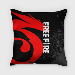 Подушка квадратная GARENA FREE FIRE СИМВОЛ ИГРЫ ЛОГО