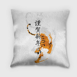 Подушка квадратная Китайский тигр