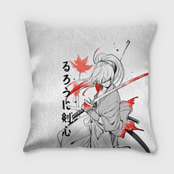 Подушка квадратная Rurouni Kenshin - Бродяга Кэнсин