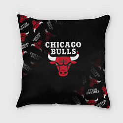 Подушка квадратная ЧИКАГО БУЛЛС БЫКИ CHICAGO BULLS