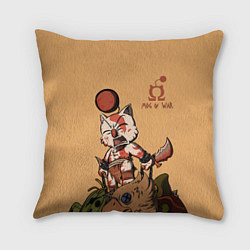 Подушка квадратная Mog of War