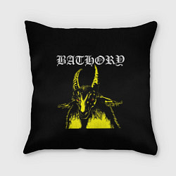 Подушка квадратная Bathory, цвет: 3D-принт